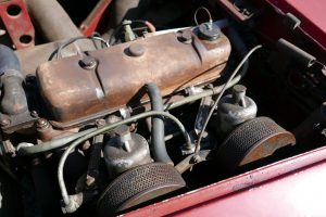 Austin Healey 100 BN1 Carmin Red