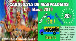 Carroza Carnaval Canario-CabalgataMaspalomas-80€
