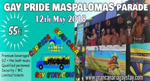 Pride Maspalomas Parade Float2018-GCGayStay-en