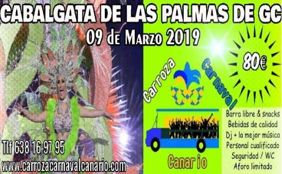 Carroza Carnaval Las Palmas 2019 | Carroza Carnaval Canario