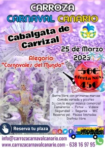 Tickets Carroza Carnaval Carrizal 2023