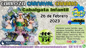 Entradas Carroza Cabalgata Infantil Las Palmas GC 2023
