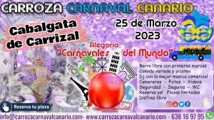 Entradas Carroza Cabalgata Carrizal 2023