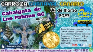 Entradas Carroza Cabalgata Las Palmas GC 2023