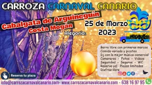 Entradas Carroza Carnaval Canario Cabalgata Arguineguin 2023