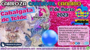 Entradas Carroza Carnaval Canario Cabalgata Telde 2023