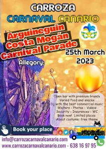 Float Parade Tickets Arguineguin Carnival 2023