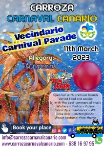 Float Parade Tickets Vecindario Carnival 2023