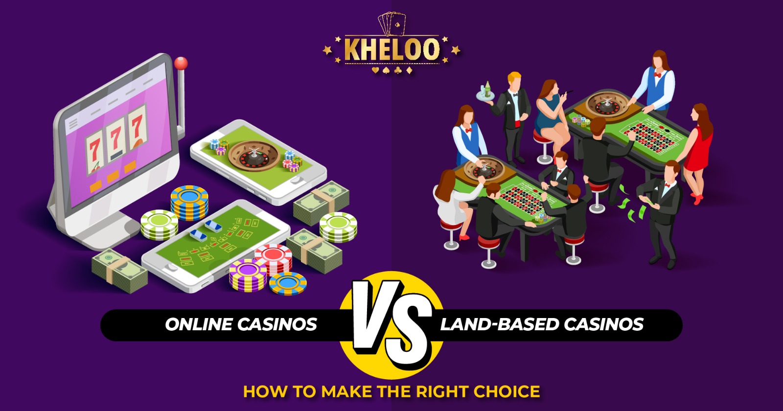 What Are the Differences Between Land-Based and Online Casino Technology?