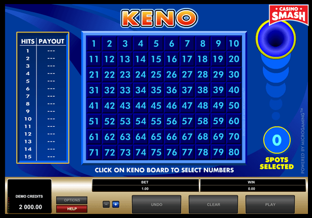 How to Play Keno Casino Game?