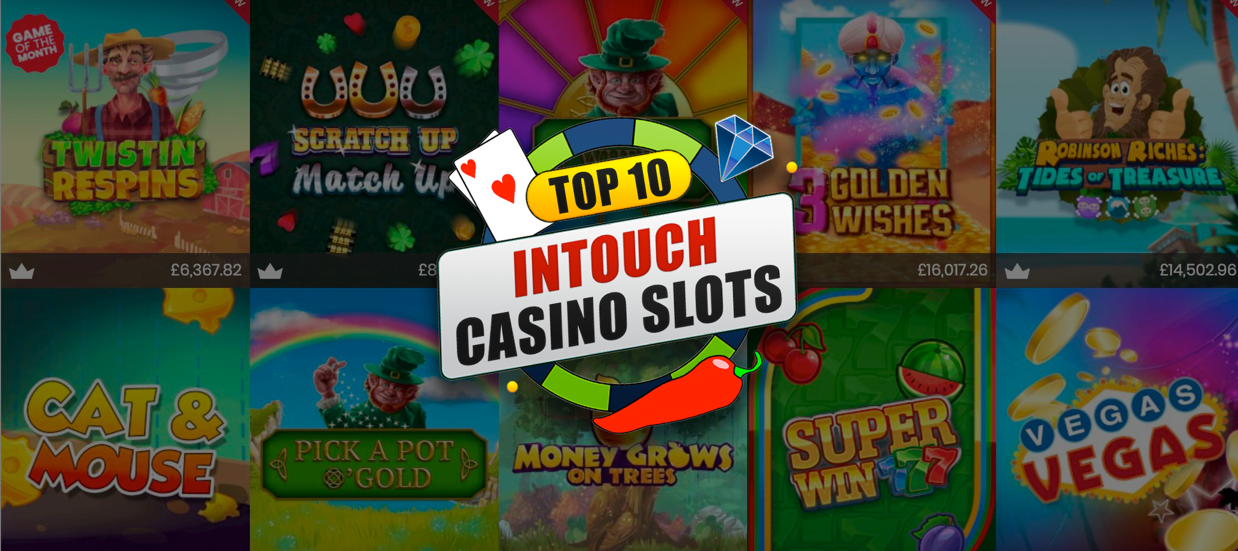 Intouch Games Casinos: Touch and Win on the Go