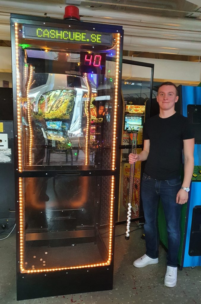 Cashcube fånga bollar