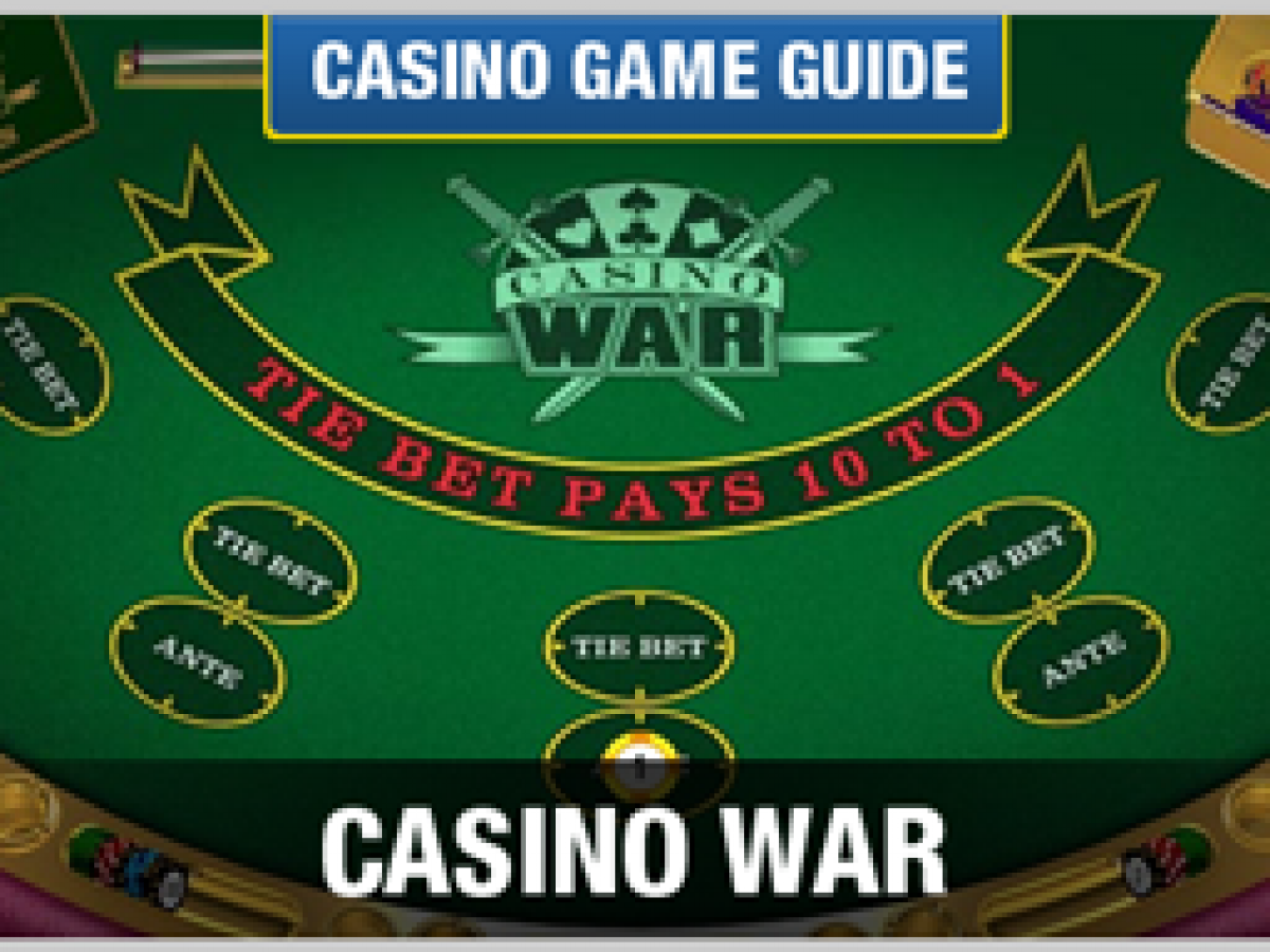 Is Casino War available in land-based casinos?