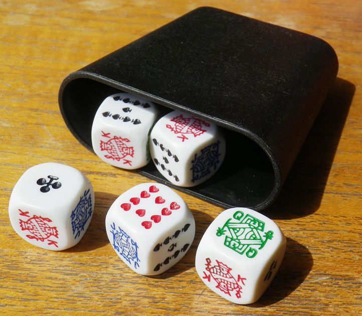 The Unpredictable Nature of Poker Dice: A Review.