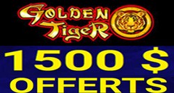 Golden Tiger bonus fidélité