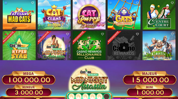 Machines à sous de Casino Rewards