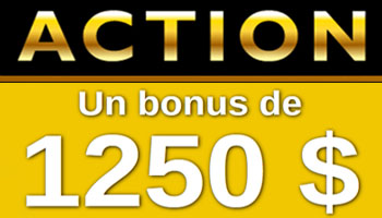 Bonus de bienvenue chez Casino Action Luxembourg