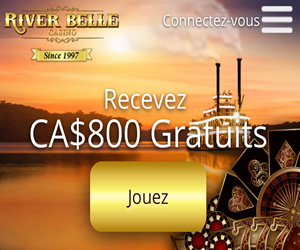 River Belle - le top des bonus gratuit pour les fans de jeux de table