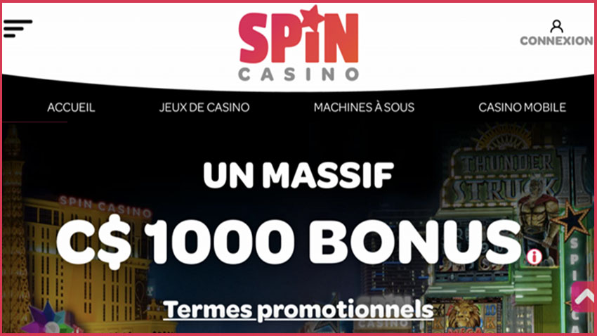 Spin Casino au Canada