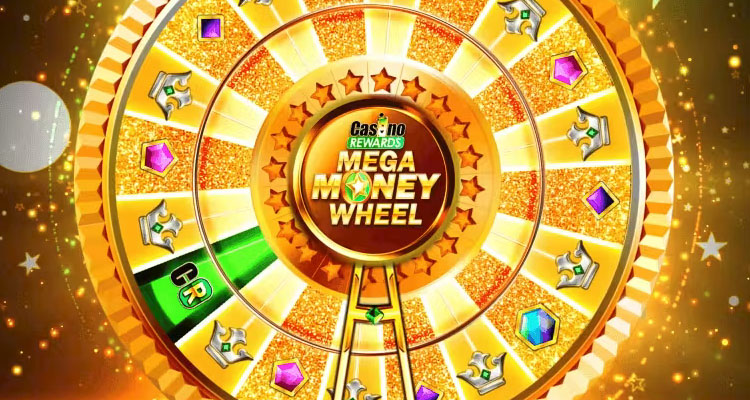 Jeu Mega Money Wheel de Casino Rewards