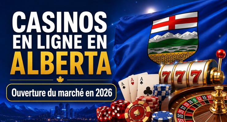 Casinos en ligne Réglementés en Alberta depuis le 13 Juillet 2026