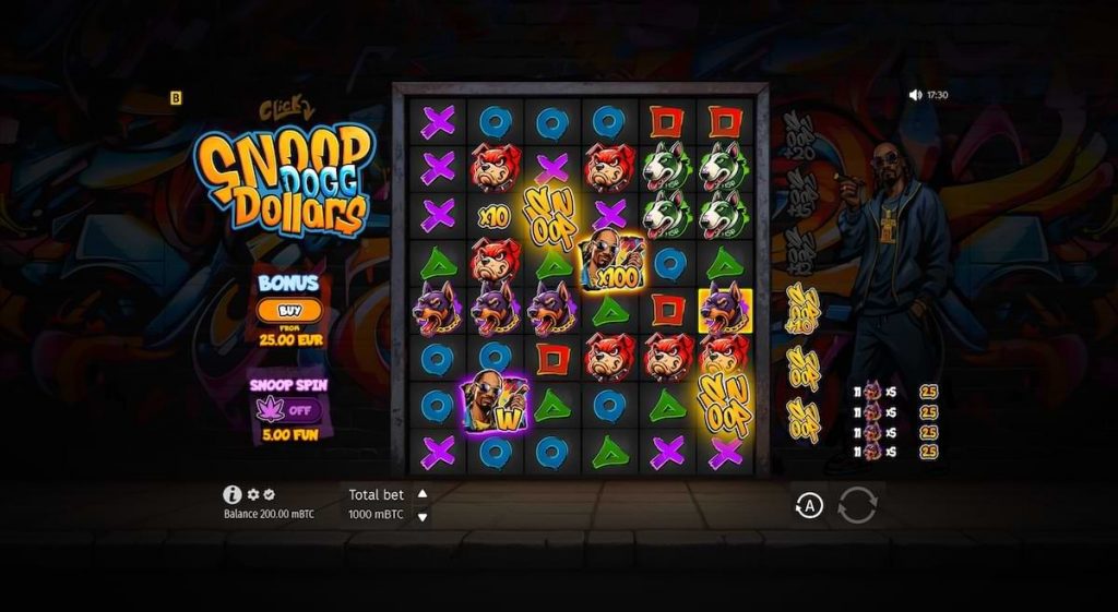 Snoop Dogg Dollars slot spelfunktioner