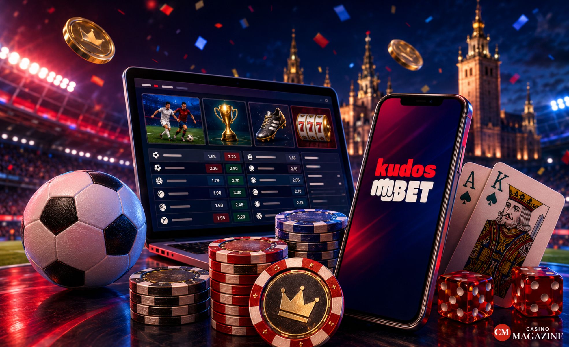 Kudosbet – Nytt MGA-casino med Instant Banking och omfattande sportsbook