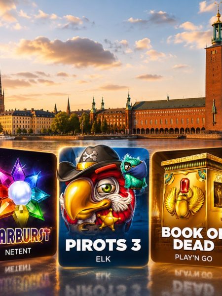 Mest populära casinospel i Sverige 2026 – här är spelen som svenskarna söker efter