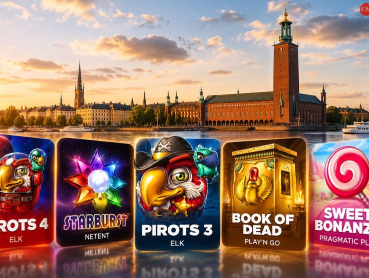 Mest populära casinospel i Sverige 2026 – här är spelen som svenskarna söker efter