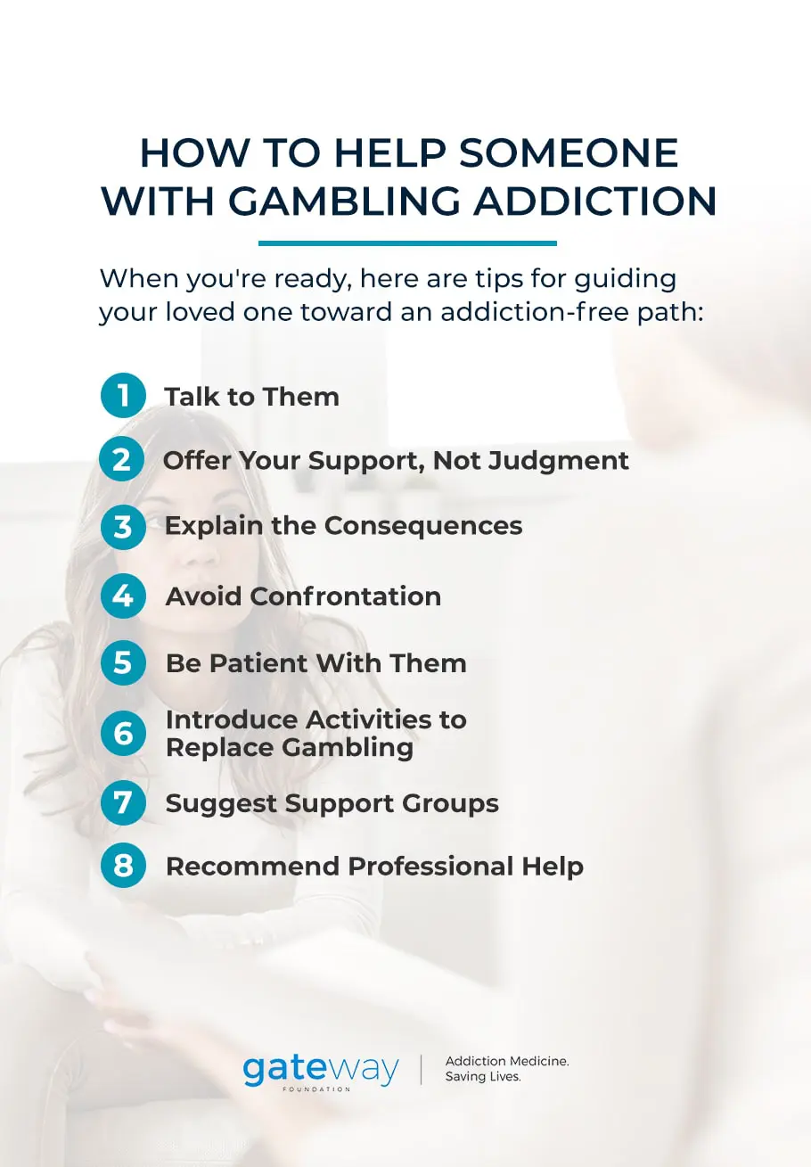 How can I seek help for a gambling problem?