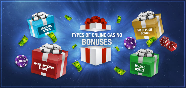 What Are The Different Types Of Online Casino Bonuses?