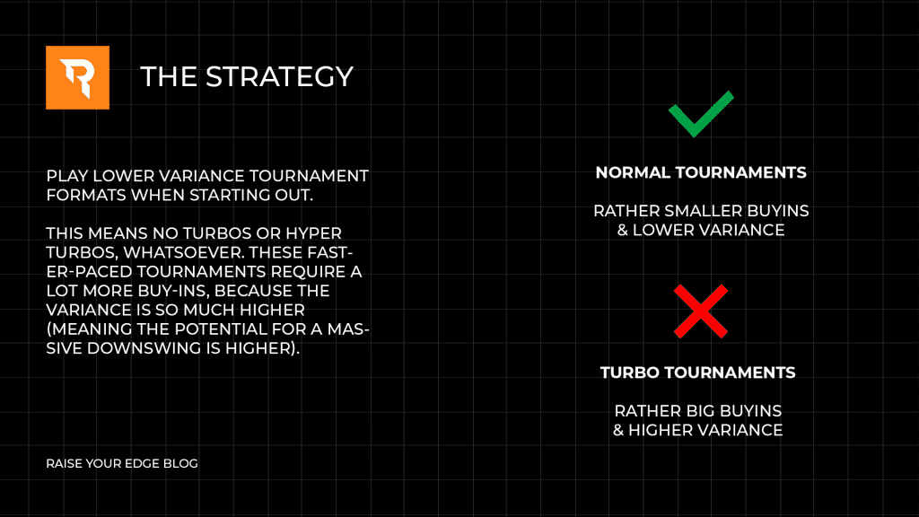 Are there strategies for managing my bankroll?