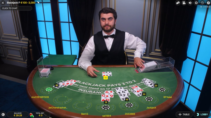 Can card counting be used in live dealer online blackjack?