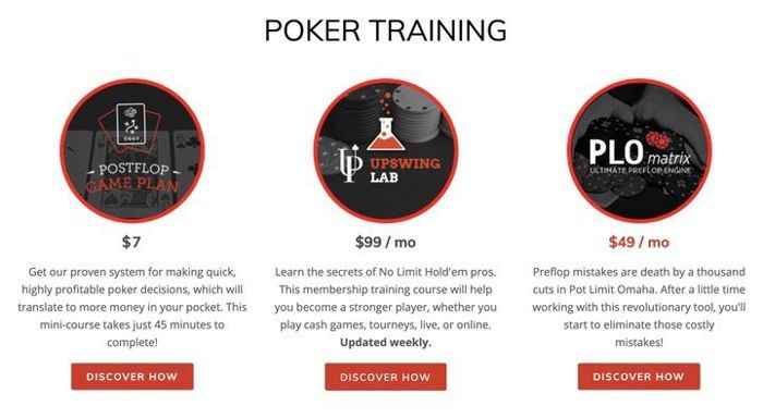 Are there any poker training resources available?