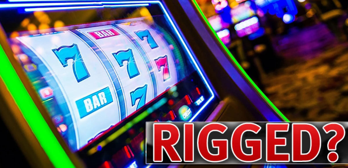 Is it possible for a casino to rig a progressive slot game?