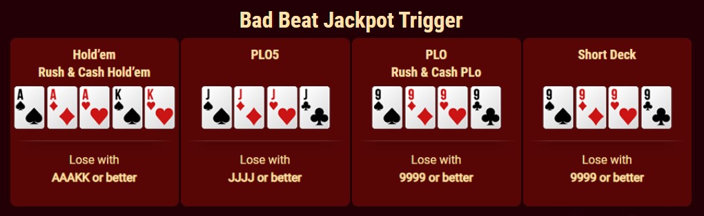 How do Bad Beat Jackpots influence poker strategy?