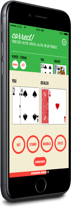 Are there mobile apps for practicing Blackjack strategies?