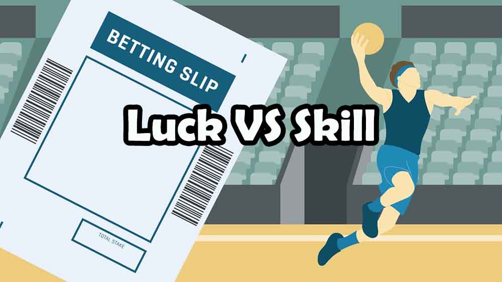 Is sports betting based on luck?