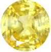 Shiny lemon yellow stone