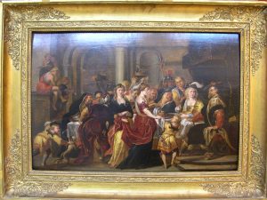 Le festin d’Hérode, copie d’après Rubens (restauré)