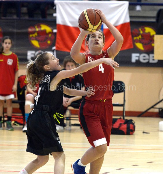 Sara Ruiz en el Campeonato de España Mini 2016 – Club Baloncesto Némesis  Santander – Baloncesto femenino