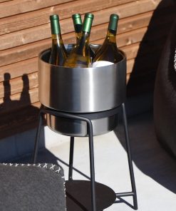 SACKit Wine bucket Ø22 flot inden-/udendørs vinkøler og isspand. Kan køle hele 4 flasker på én gang. Derfor ingen lunken hvidvin igen