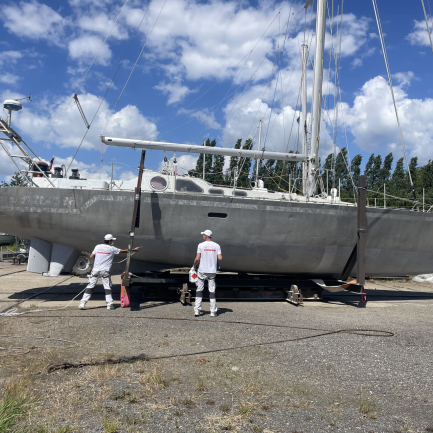 Antifouling, zeiljacht schilderwerken, coating antwerpen