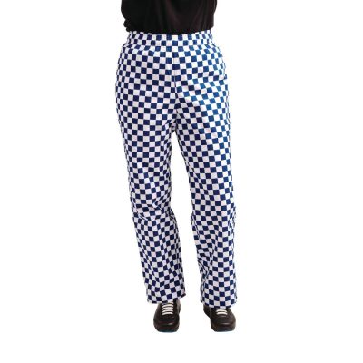 Whites Easyfit Trousers Teflon Big Blue Check XL