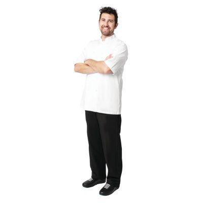 Chefs Works Unisex Volnay Chefs Jacket Long Sleeve White M