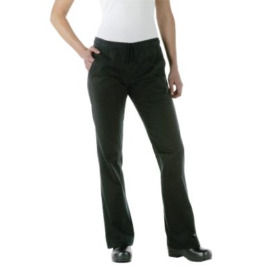 Chef Works Womens Executive Chef Trousers Black  XXL