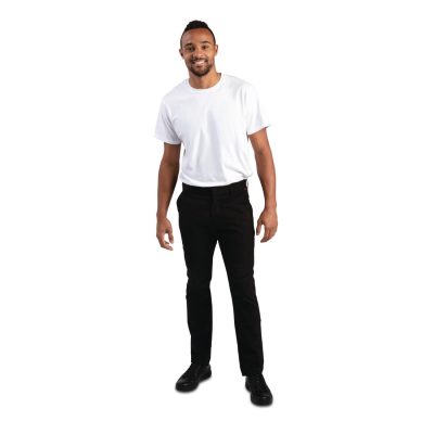 Stretch Slim Chino Trouser Black 32