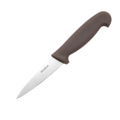 Hygiplas Paring Knife Brown 9cm