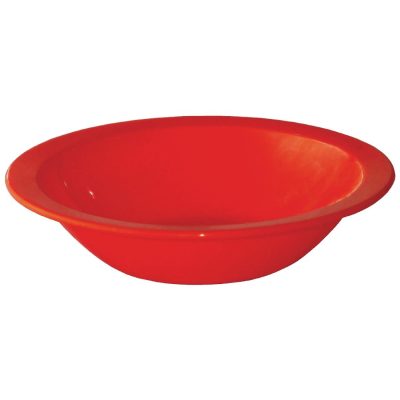 Olympia Kristallon Polycarbonate Bowls Red 172mm (Pack of 12)