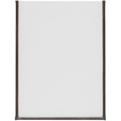 Securit Crystal Double Sided Menu Cover A4 Single (Pack of 3)